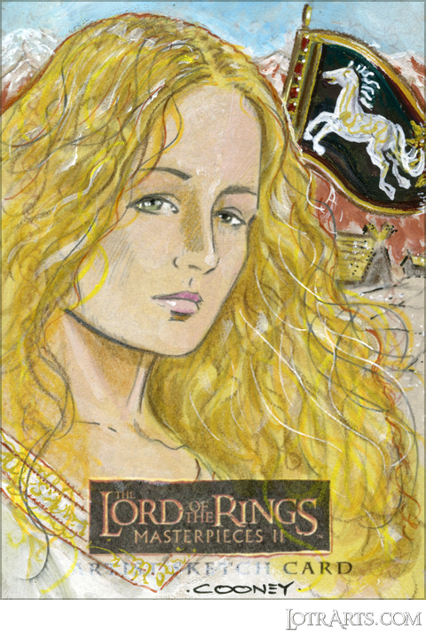 Éowyn by Cooney: artist return sketch<span class="ngViews">4 views</span>