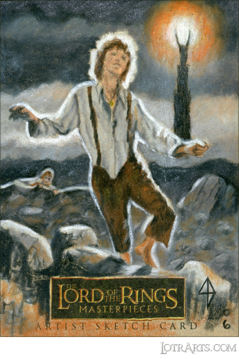 Swooning Frodo by Bellinger: artist return sketch<span class="ngViews">13 views</span>