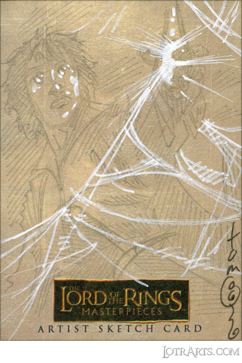 Frodo in Shelob's lair with Phial of Galadriel by Hodges<span class="ngViews">6 views</span>