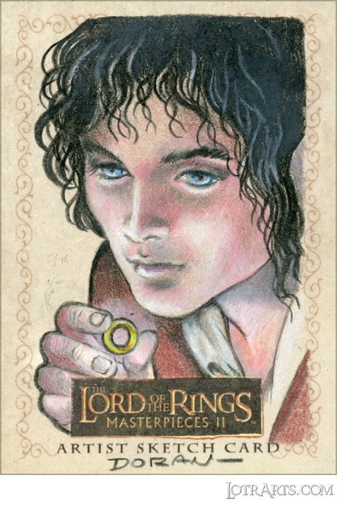 Frodo with One Ring by Doran; artist return sketch<span class="ngViews">4 views</span>