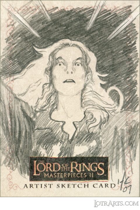 Possessed Galadriel by Cline; artist return sketch<span class="ngViews">4 views</span>