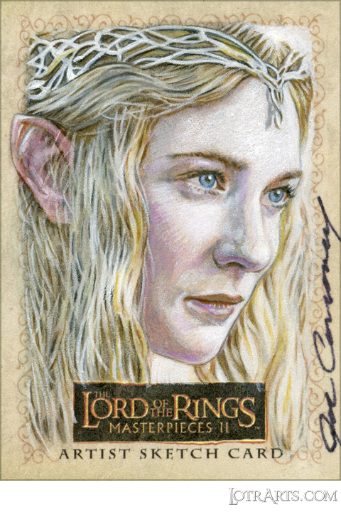 Galadriel by Corroney; artist return sketch<span class="ngViews">13 views</span>