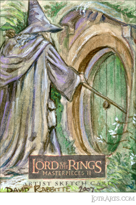 Gandalf at Bag End by Rabbitte: artist return sketch<span class="ngViews">5 views</span>