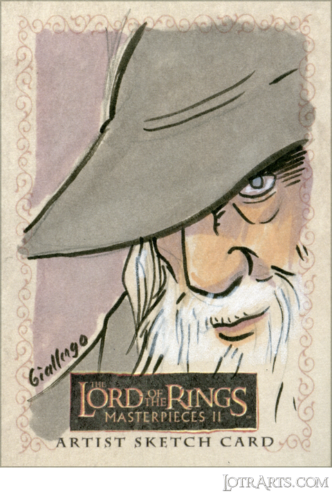 Gandalf by Giallongo: artist return sketch<span class="ngViews">1 view</span>