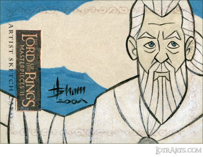 Gandalf by Shum: artist return sketch<span class="ngViews">1 view</span>