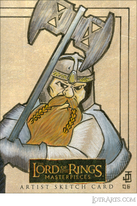 Gimli with axe by Ocampo<span class="ngViews">1 view</span>