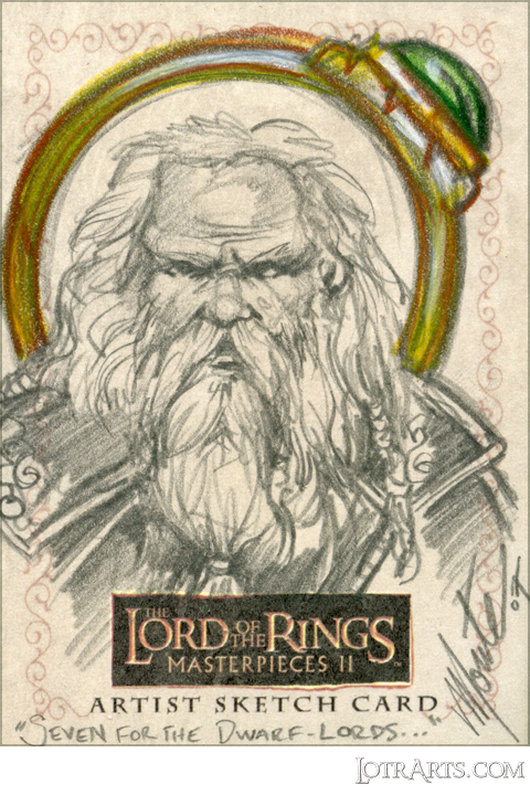 Dwarf with Ring by Moore: artist return sketch<span class="ngViews">7 views</span>