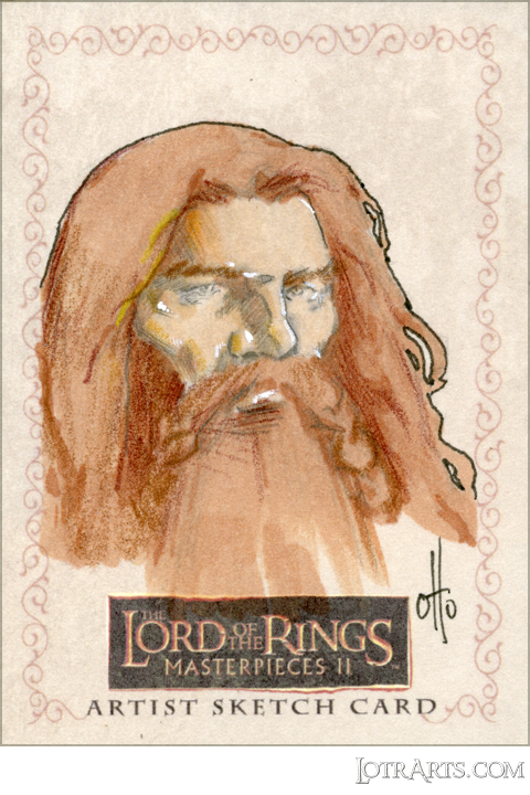 Gimli by Dieffenbach: artist return sketch<span class="ngViews">2 views</span>