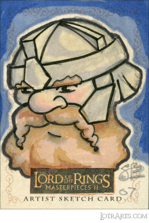 Gimli by Brinkerhoff: artist return sketch<span class="ngViews">2 views</span>