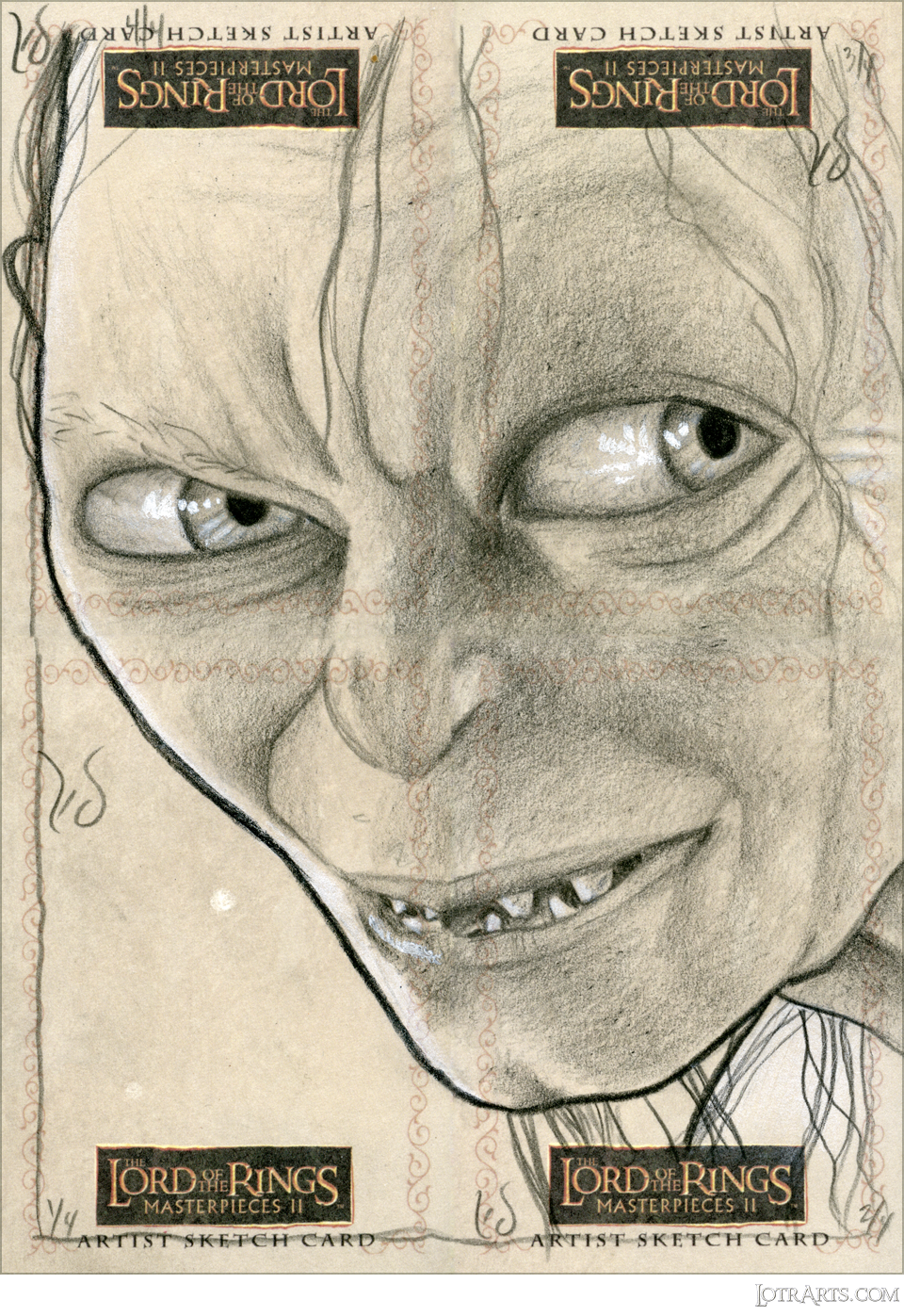 Gollum, four-card panel, by Doyle<span class="ngViews">3 views</span>