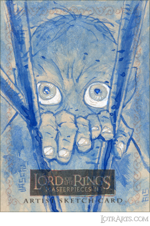 Gollum by Phillips: artist return sketch<span class="ngViews">6 views</span>
