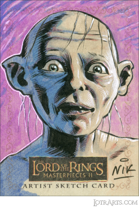 Gollum by Neocleous: artist return sketch<span class="ngViews">1 view</span>