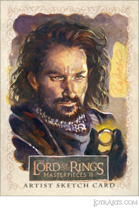 Isildur with the One Ring by Lago: after-market sketch<span class="ngViews">2 views</span>