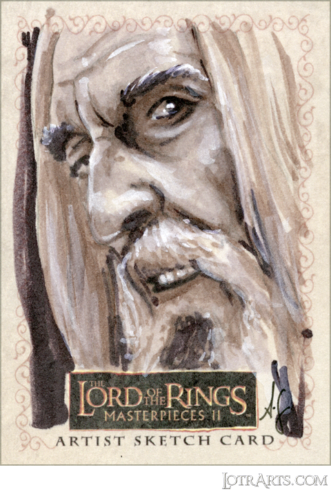 Saruman by Sohn: artist return sketch<span class="ngViews">12 views</span>