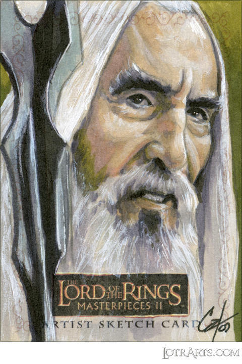 Saruman by Staggs: artist return sketch<span class="ngViews">13 views</span>