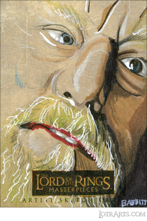 Dying Théoden by Babbitt: artist return sketch<span class="ngViews">5 views</span>