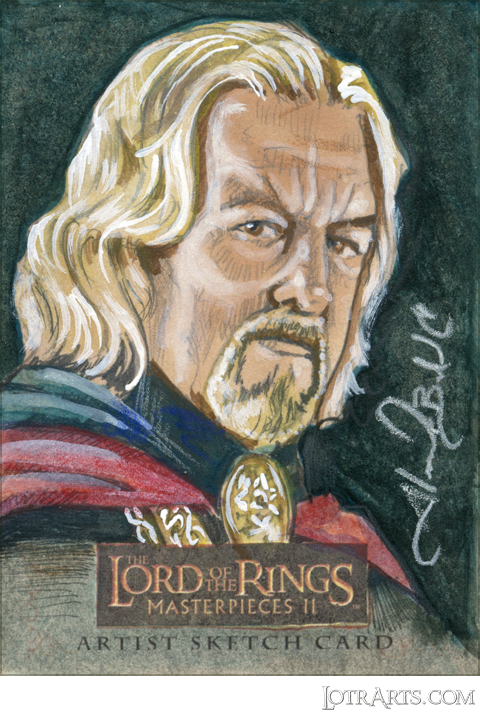 Théoden by Buechel: artist return sketch<span class="ngViews">3 views</span>