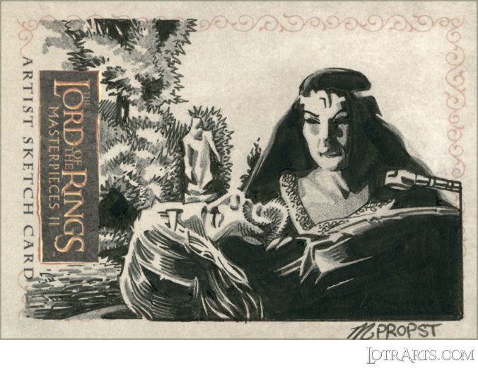 Arwen at Aragorn's deathbed by Propst<span class="ngViews">5 views</span>