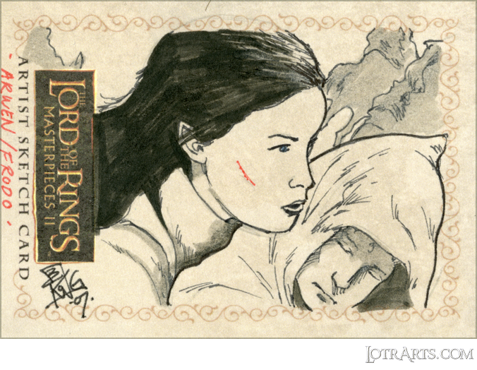 Arwen with Frodo fleeing the Nazgûl by Kong<span class="ngViews">1 view</span>