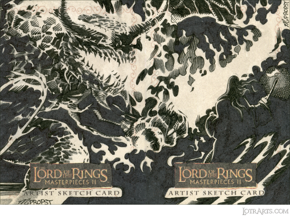 Balrog and Gandalf, two-card panel, by Propst<span class="ngViews">7 views</span>