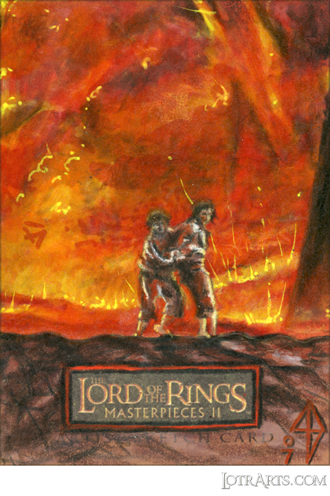 Sam leading Frodo out of the exploding Mt Doom by Bellinger<span class="ngViews">16 views</span>