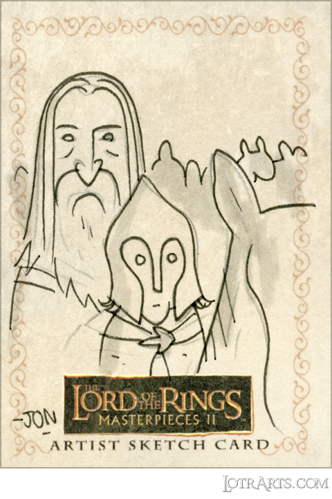 Gandalf and Pippin by Morris