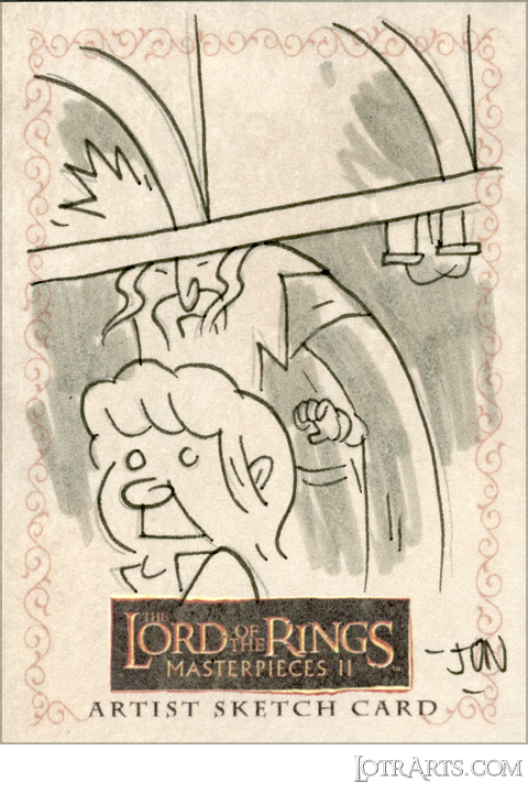 Gandalf and Bilbo by Morris