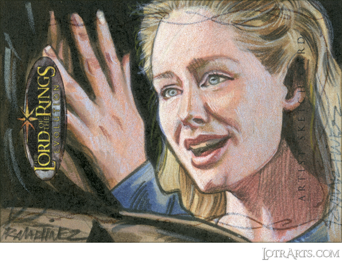 Éowyn holding Aragorn by Martinez: after-market sketch<span class="ngViews">13 views</span>
