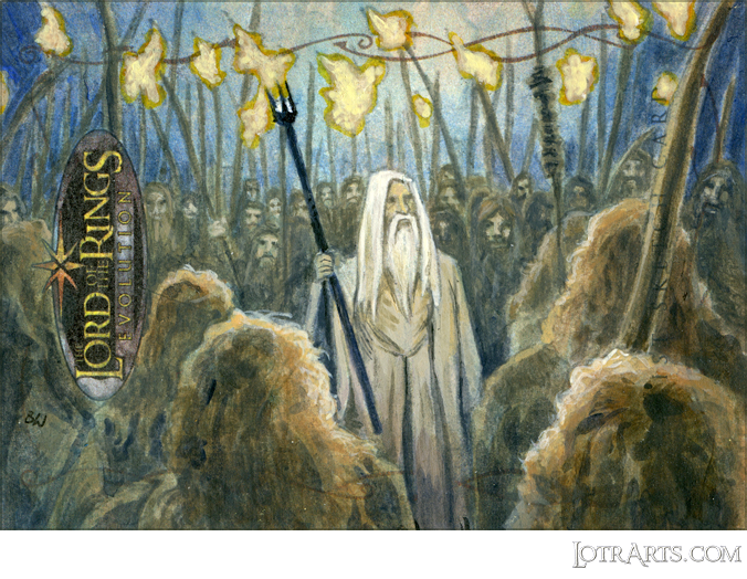 Saruman and Wildmen by Woodside: after-market sketch<span class="ngViews">14 views</span>