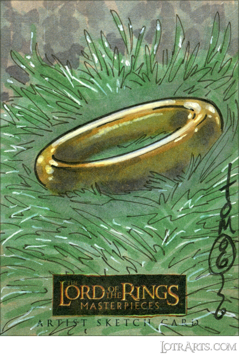 The One Ring on grass by Hodges