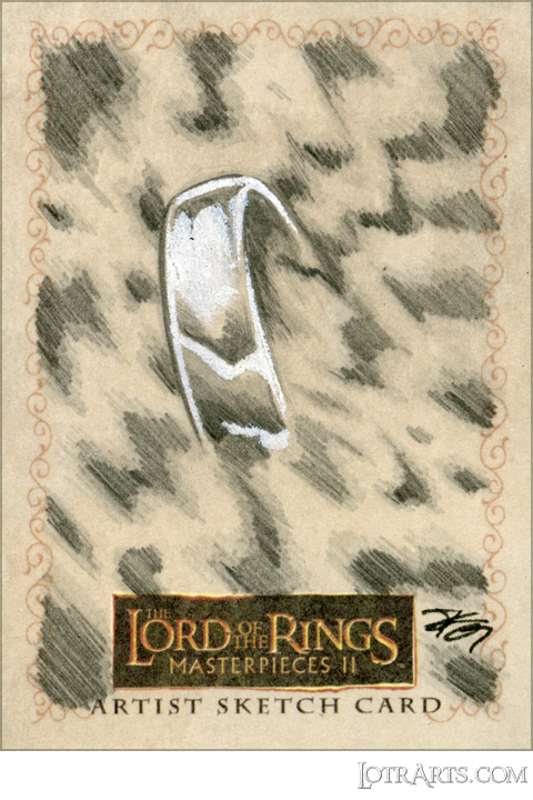 The One Ring in Anduin by Kyle