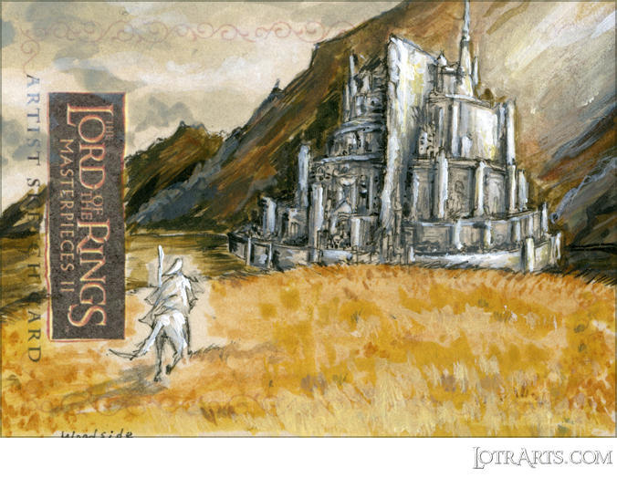 Gandalf riding Shadowfax to Minas Tirith by Woodside: artist return sketch<span class="ngViews">7 views</span>