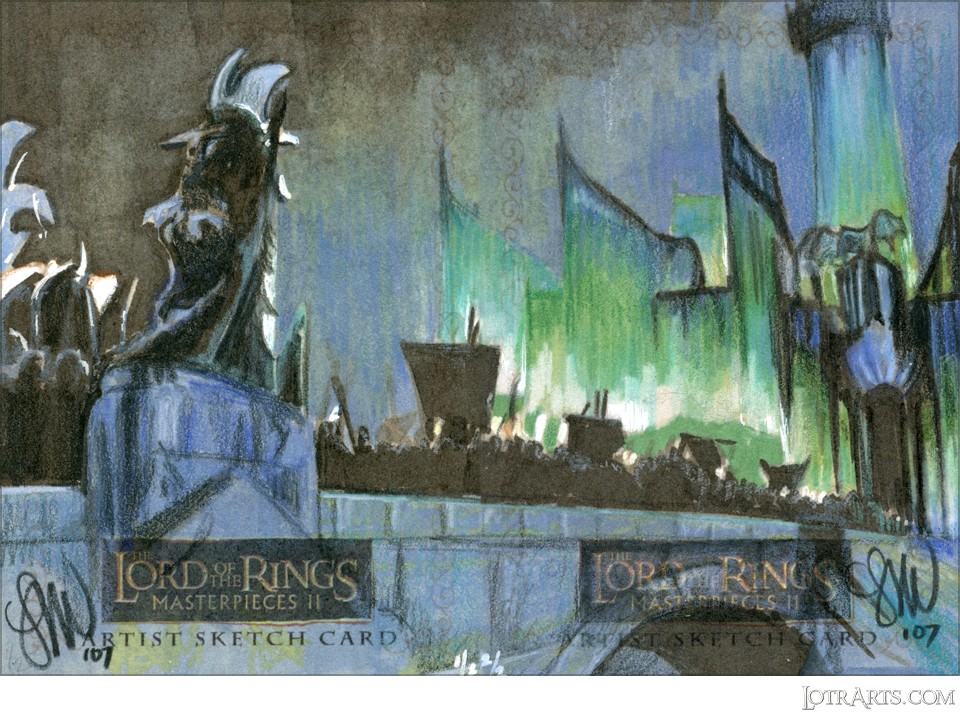 Sauron's army leaves Minas Morgul, two-card panel, by Mangue<span class="ngViews">17 views</span>