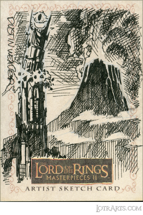 Exploding Mt Doom and collapsing Barad-dûr by Weaver<span class="ngViews">2 views</span>