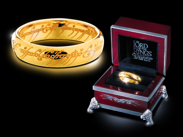 <br />

Noble Collection The One Ring,10K solid gold, individually engraved with a laser process to capture the intricate details of the inscription.

<br />

<div class="floatbox" data-fb-options="width:1400 height:80% group:2"><a href="http://www.noblecollection.com/Item--i-PRP-LR-9991" class="transparent">✦</a></div><span class="ngViews">29 views</span>