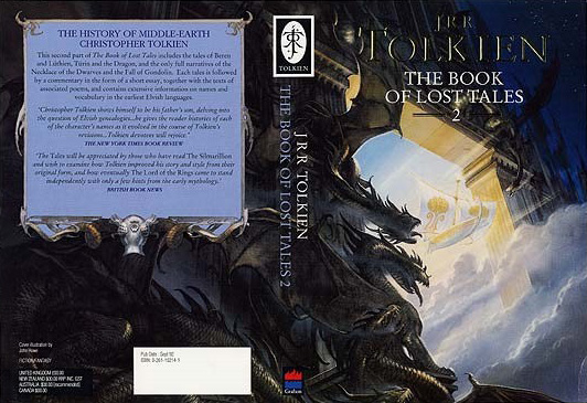 <titletext>
<strong>

The Book of Lost Tales 2<br/>
The History of Middle-Earth: Volume 2<br/>
Christopher Tolkien<br/>
Harper Collins Publishers/Grafton Books<br/>
Sept 1992<br/>
ISBN 0-261-10214-1

</strong>
</titletext>