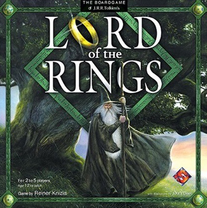 <titletext>
<strong>

LORD OF THE RINGS BOARD GAME – USA<br/>
Game by Reiner Knizia<br/>
Fantasy Flight<br/>
© 2000

</strong>
</titletext>