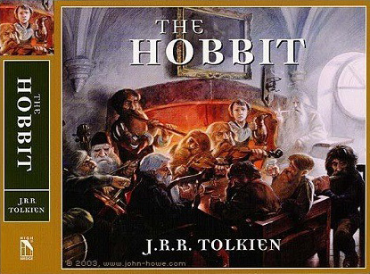 <titletext>
<strong>

The Hobbit: Highbridge Audio Edition (Front)<br/>
 <br/>
The Hobbit: Highbridge Audio edition<br/>
American dramatized production - 4 compact discs<br/>
The Highbridge Company<br/>
© 2001

</strong>
</titletext>