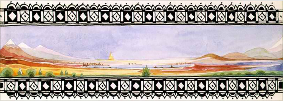 13. <i>Lake Mithrim</i>

<br /><br />

Watercolour dated 1927, from the Silmarillion tale after the return of the Noldorin Elves to Middle-earth.

<br /><br />

Published in Silmarillion Calendar 1978.<span class="ngViews">2 views</span>