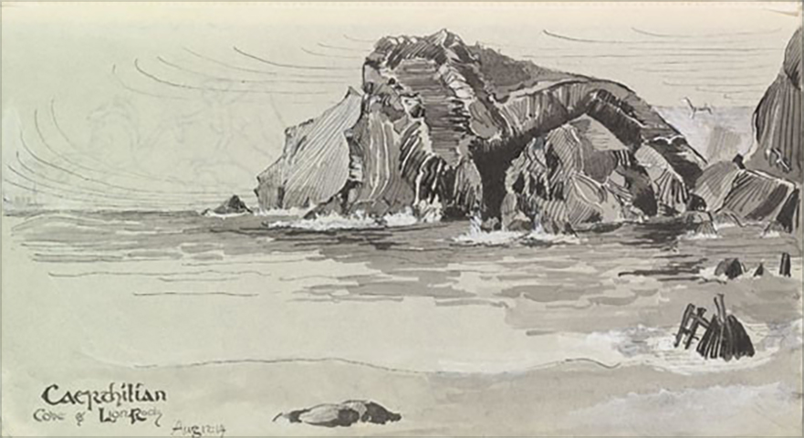 9. <i>Caerthilian Cove and Lion Rock</i><span class="ngViews">1 view</span>