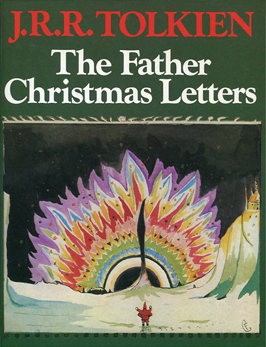 2. <i>Children’s illustrations: Father Christmas</i>

<br /><br />

From the north pole to Middle-earth: Tolkien's Christmas letters to his children Bodleian library will exhibit (in 2018) Tolkien’s illustrated letters masquerading as Father Christmas. Tolkien sent his children charming, humorous and elaborately illustrated (with water colour sketches) shaky hand-written letters from Father Christmas for 23 years (from 1920 to 1942). These were collected in his book called Letters from Father Christmas.

<br /><br />

b. Book cover.<span class="ngViews">1 view</span>