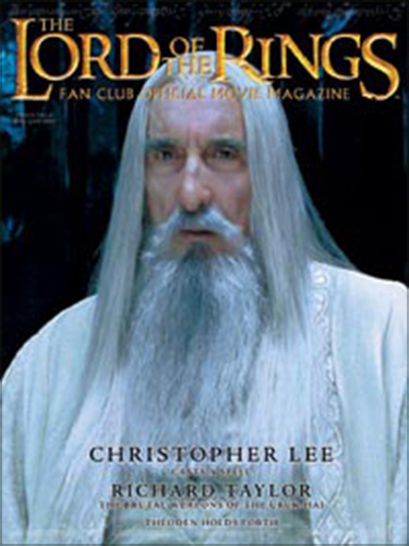 Fan Club Movie Magazine #6: Saruman/Christopher Lee, Feb/Mar 2003<span class="ngViews">1 view</span>