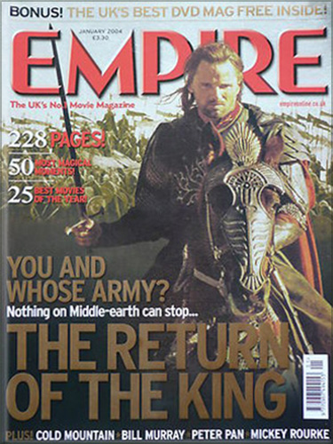 Empire, Lord of the Rings, ROTK, Collectors edition, 2004<span class="ngViews">2 views</span>