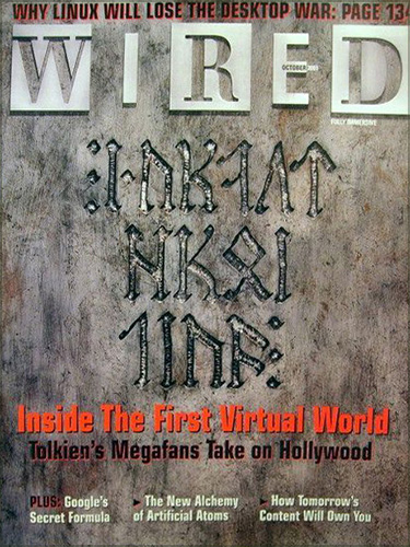 WIRED, Tolkien's Megafans take on hollywood