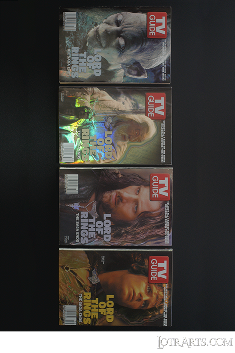 TV Guide<br />
<i>The Saga Ends</i><br />
4 Magazines<br />
Hologram Covers<br />
January 2004<br />