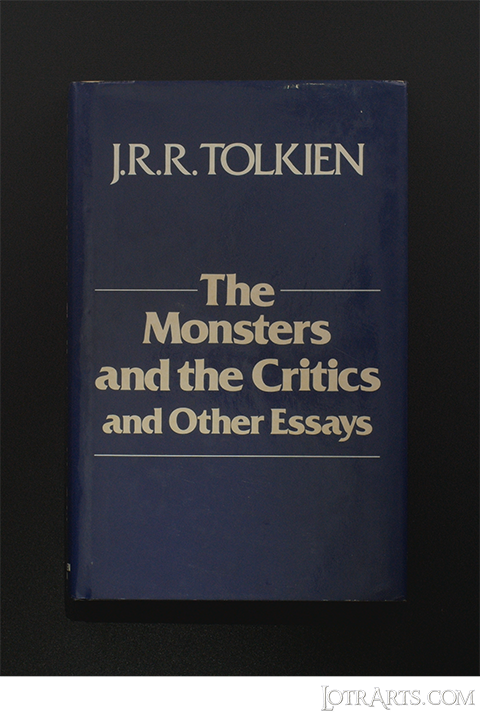 C. Tolkien<br />
<i>The Monsters and the Critics and Other Essays</i><br />
<i>1983 First Impression</i><br /><span class="ngViews">3 views</span>