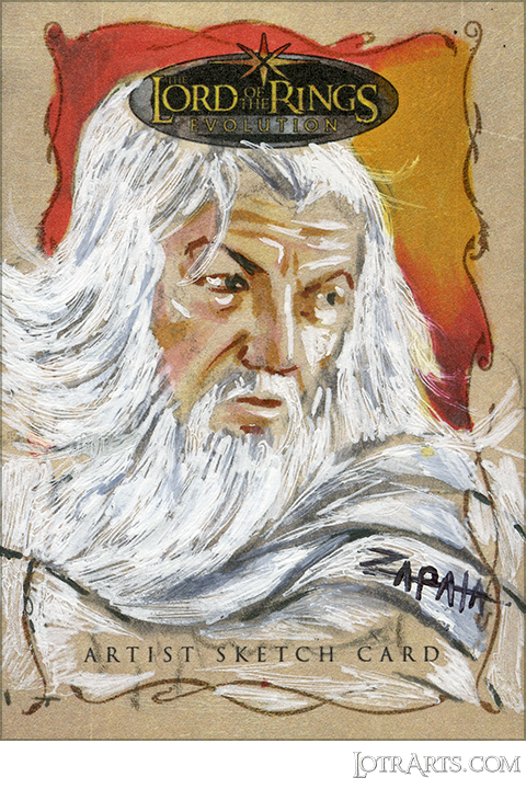 Gandalf by Zapata: artist return sketch<span class="ngViews">5 views</span>