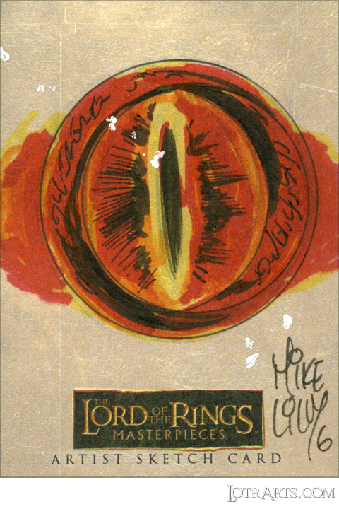 Sauron Eye seen through One Ring by Lilly<span class="ngViews">1 view</span>