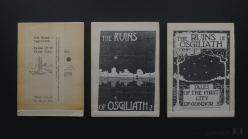 The Ruins of Osgiliath 1990 3 Booklets Limited Edition 100
