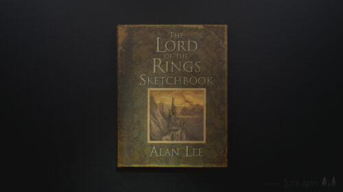The Lord Of The Rings Sketchbook 2005 First Impression Signed by A. Lee